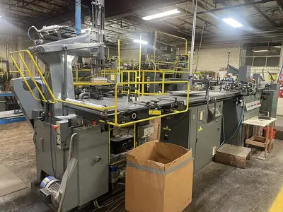 USED 2001 EMMECI MC92 SB RIGID SET-UP BOX MACHINE