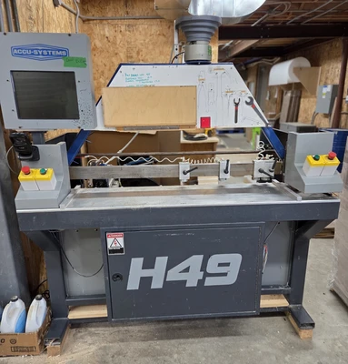 Used 2012 ACCU SYSTEM H 49 DRILL AND DOWEL 2012 Flexible Drilling and Inserting Machines Ontario CA | Aldan Woodworking Machinery #1252697