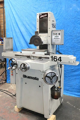 USED 1997 Okamoto LINEAR 6.18, 1997, ROLLER BEARING TABLE,