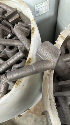 Four full barrels of Klein hickey rebar heads. 3/4" - quantity approx. 2500