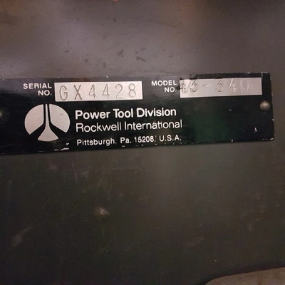 USED Rockwell 43-340