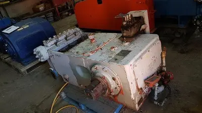 USED OILWELL A-336H / (NATIONAL 202T-6M) TRIPLEX INJECTION/DISPOSAL PUMP