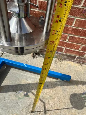USED SILVERSON DX60 HOMOGENIZER HIGH SHEAR BATCH MIXER W/  D STAND, 3 HP MOTOR