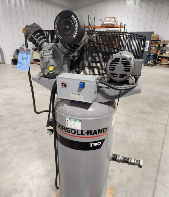 Used INGERSOLL RAND T30 Lubricated Reciprocating Air Compressors Ohio US | Mohawk Machinery 6 #183749