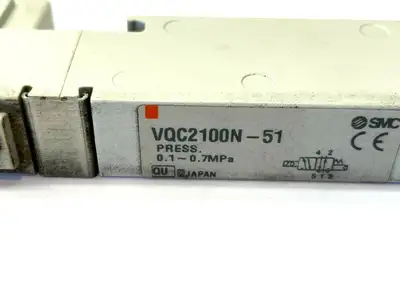 VQC2100N-51 | SMC  Solenoid Valve - Used
