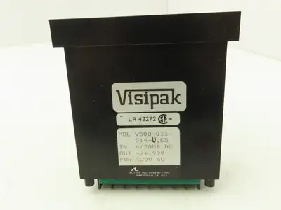 Visipak Digital Process Indicator 120VAC 50/60Hz In 4/20MA DC Out -/+1999