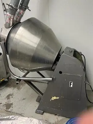 Coating Pan 30" diameter Stainless Steel Angular pan