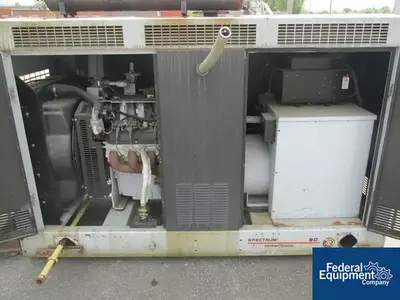 USED Spectrum Detroit Diesel 81 kW Spectrum Detroit Diesel Generator, Natural Gas