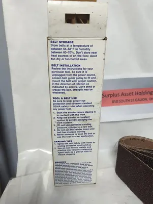 Used SAIT 57500 Belts Ohio US | Surplus Asset Holdings #1487256