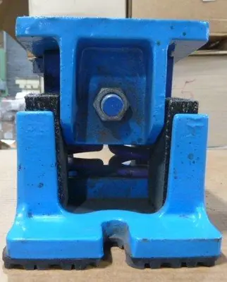 SPRING ISOLATION MOUNT: (6) Available, Color: Blue w/ purple springs