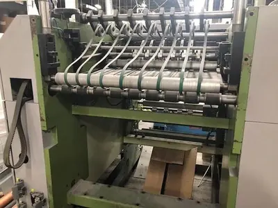 USED 2006 SANDEN 5 COLOR 22” INSERT UV PRESS