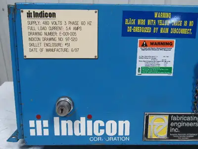 Rapistan 26" X 12" X 8" Electrical Enclosure Machine Motor Starter 480V 3PH 60HZ
