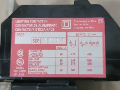 USED SQUARE D 8903LXO40