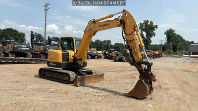 Used 2022 HYUNDAI ROBEX 80CR-9A Crawler Excavators Georgia US | National Equipment Dealers #1422428