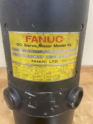 FANUC  MODEL 6L DC SERVO MOTOR: STOCK #15810