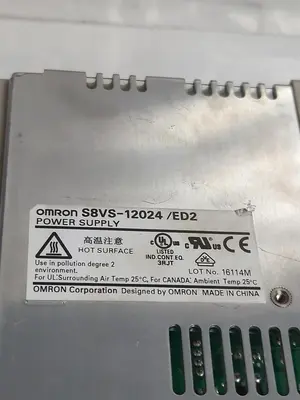 Used OMRON S8VS-12024/EDZ Miscellaneous Equipment (Electrical & Power) | Surplus Asset Holdings #1202347