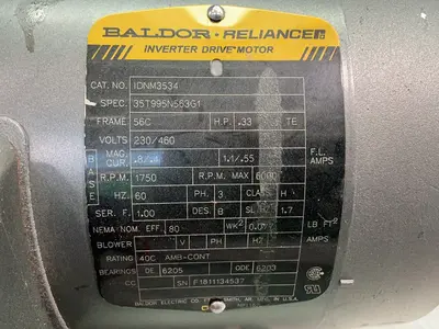 Used BALDOR IDNM3534 Motors (misc) Ohio US | HGR 24 #1521286
