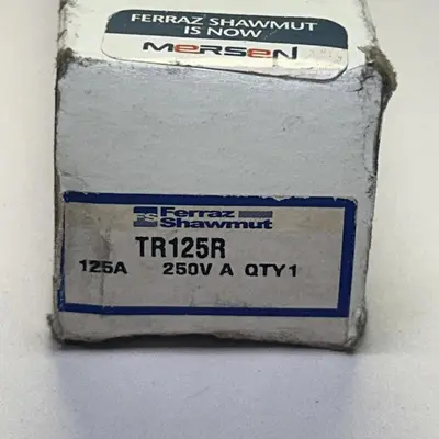 New | in-Stock FERRAZ SHAWMUT TR125R Miscellaneous Equipment (Electrical & Power) | Surplus Asset Holdings #1196541