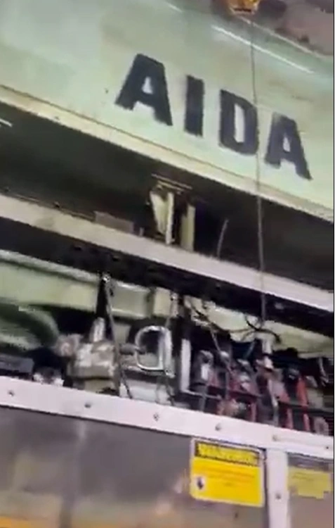 Used 1993 AIDA HMX-300(1) PRESS BED 2000X1000MM DH410 SPM 100-500 Laminating Presses Florida US | ESCOBAR TRADING, INC. #203078