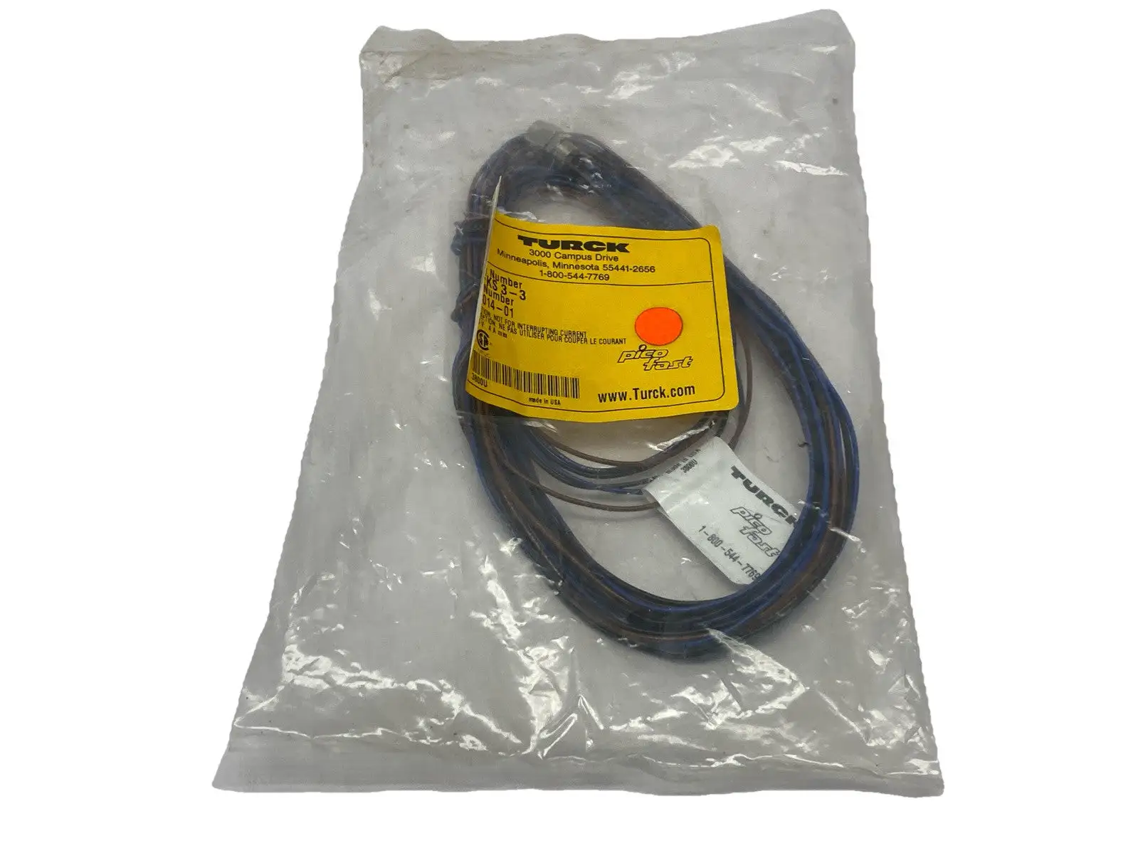 New | in-Stock Turck MFKS 3-3,U1014-01 Electrical Fittings Michigan US | Maverick Industrial Sales #1467899