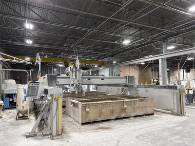 Used 2008 PARK INDUSTRIES "FUSION 6200" Bridge Saws Texas US | MachineryMax #1488299