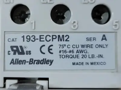 USED ALLEN-BRADLEY 193-EC2CD