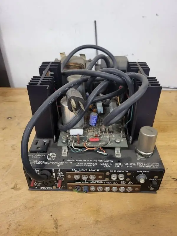 MT-75A Audio Power Amplifier 158W with Cables