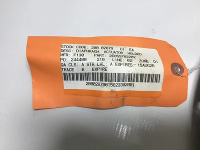Fisher 2E859702202 Size 60 Valve Diaphragm