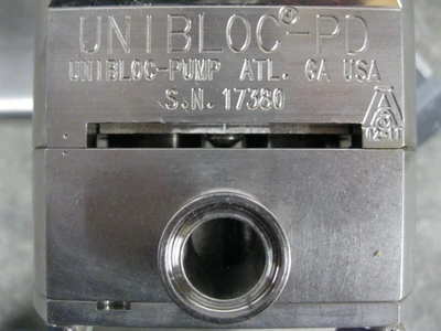 3/4" Unibloc-GP Rotary Gear Pump 3/4 HP Baldor Motor AB 1 HP PowerFlex Drive P16