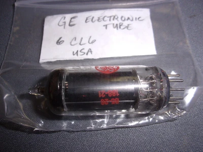 USED GE GE 6CL6  TUBE