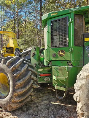 Used 2016 JOHN DEERE 843L Skidder Virginia US | GF Equip Sales #1312111
