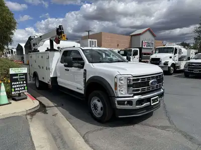 New | in-Stock 2026 FORD F550 SUPER CAB Service & Utility Trucks California US | Commerce Truck Equipment Sales #1548744