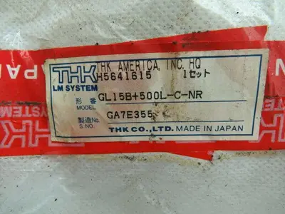 THK GL15B+500L-C-NR LM Guide Linear Actuator 500mm Stroke