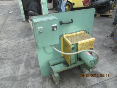 36" width x 36" D x 96" H Wisconsin #BATCH-3-3-8E/RM, 500°F, rotary batch
