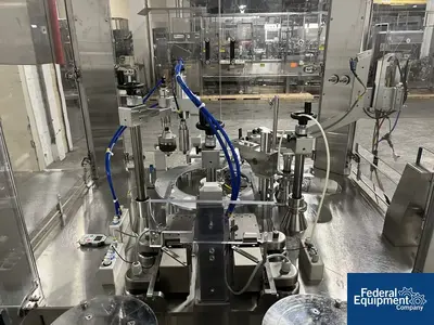 USED Capmatic Capmatic Monoblock Filler, Plugger, Capper, Model Bambino
