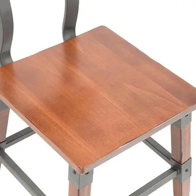 Rustic Industrial Dining Side Chair