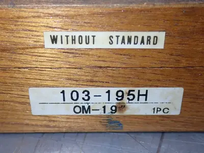 USED MITUTOYO 103195
