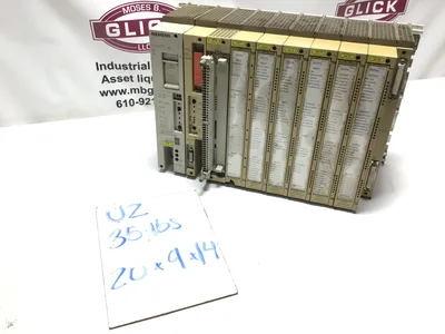 SIEMENS SIMATIC S5 115U CPU943B Processor 6es5-306-7la11 SUBRACK