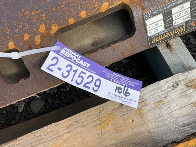 Used WOLVERINE QMP2-16-12T QUICK ATTACH MOUNTING PLATE Construction Equipment Parts Michigan US | Miedema Asset Management Group #1487934