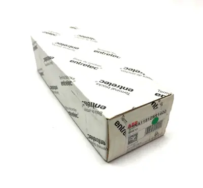 1SNA115129R1400 | ABB Entrelec  Feed-Through Terminal Block Gray 12mm BOX OF 20 - New Other
