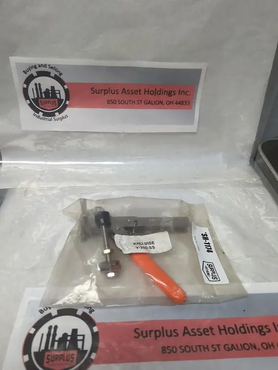 New | in-Stock KNU-VISE V-200-SS Clamps Ohio US | Surplus Asset Holdings #1227815