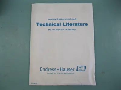 NEW Endress Hauser FMP40-TYY2YY9B21JB
