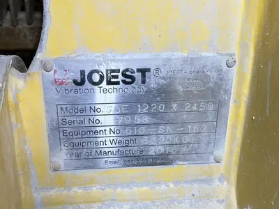 USED 2016 JOEST SUE 1220 X 2450