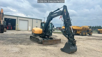 Used 2025 HYUNDAI HX85A Crawler Excavators North Carolina US | National Equipment Dealers #1422231