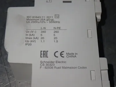 New | in-Stock SCHNEIDER ELECTRIC A9L15692 Surge Protectors Ohio US | HGR 24 #1187181