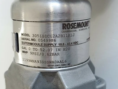 USED Rosemount 3051S1CG2A2B11A1J