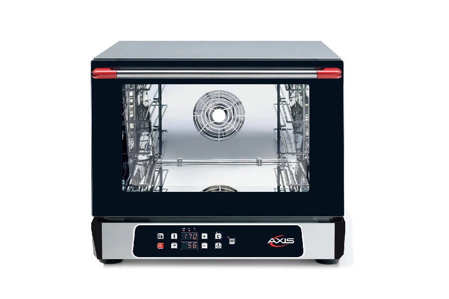 45-0075 Axis AX-514RHD Half Size Electric Convection Oven with Humidity