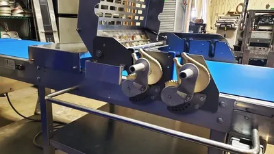 RONDO PPT150 / SFV 262 Rondo Transfer and Cutting Table | Harvest Equipment and Fabrication Inc (9)
