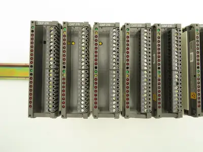 AEG DTA 201 7628-042244801 10 Card Slot Rack Chassis With 8 Cards