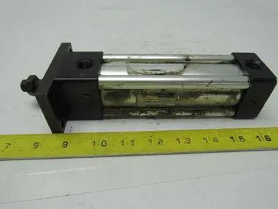 Schrader Bellows FW2A10244S 4.000 1-1/2" Bore X 4" Stroke Pneumatic Cylinder